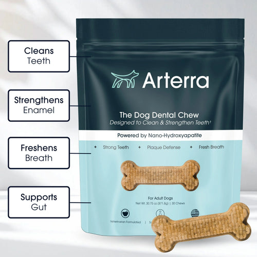 Daily Dog Dental Chews – Fresh Breath & Tartar Control