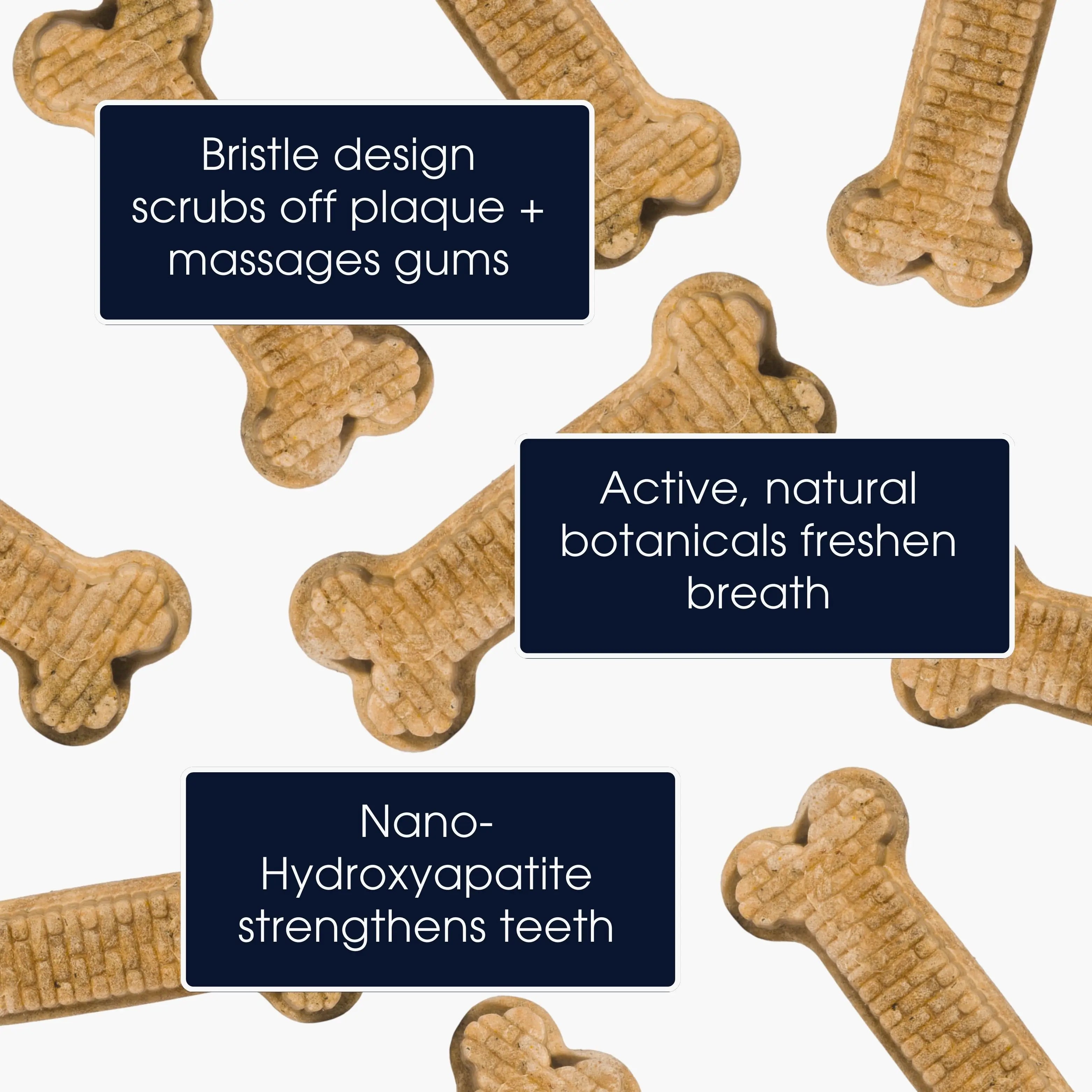 Daily Dog Dental Chews – Fresh Breath & Tartar Control