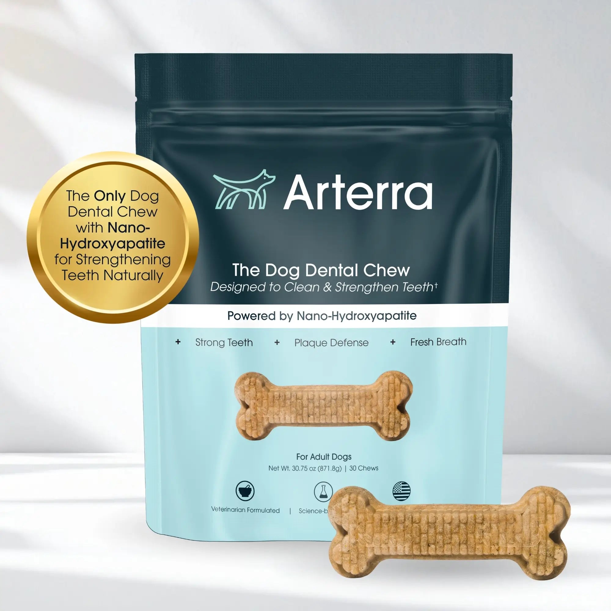 Daily Dog Dental Chews – Fresh Breath & Tartar Control