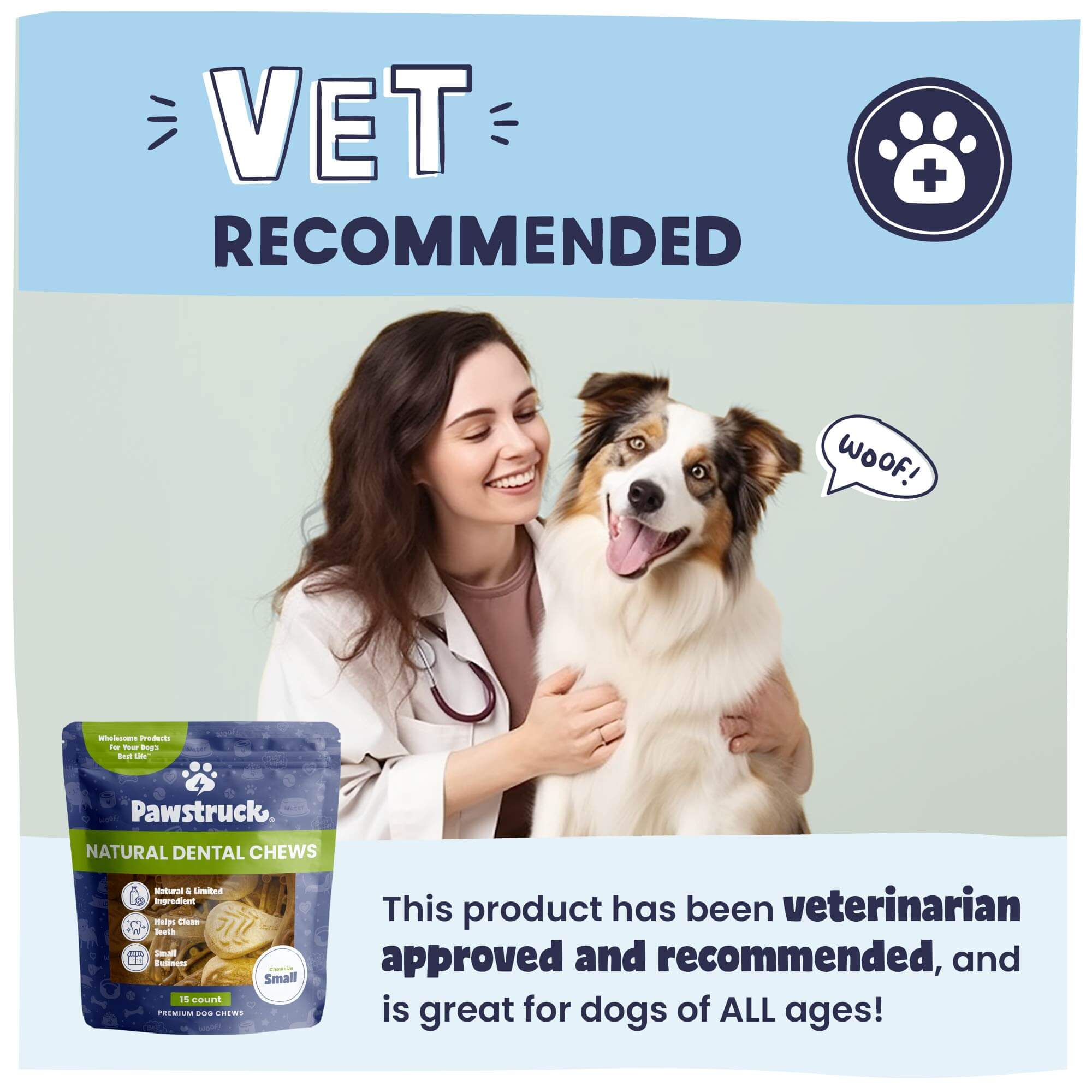 Dog Daily Dental Chew Brush – Effective Oral Care for Dogs